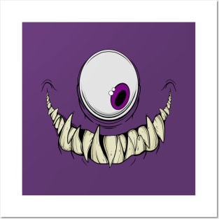 Grinning Monster Posters and Art